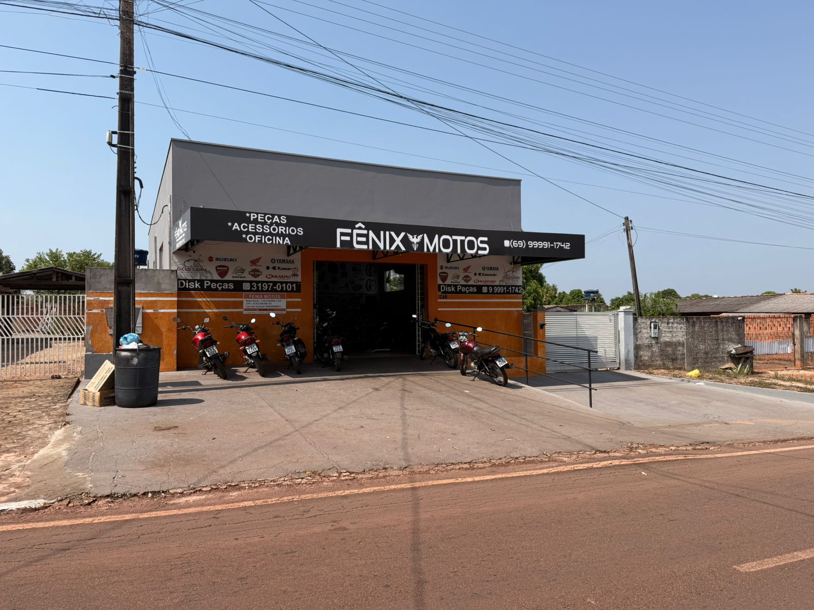 Fachada da FENIX MOTOS 2 em Pimenta Bueno - RO